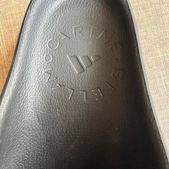 ADIDAS BY STELLA MCCARTNEY CLOGS Black Chunky Sporty Slip On Size 9 - Picture 8 of 10